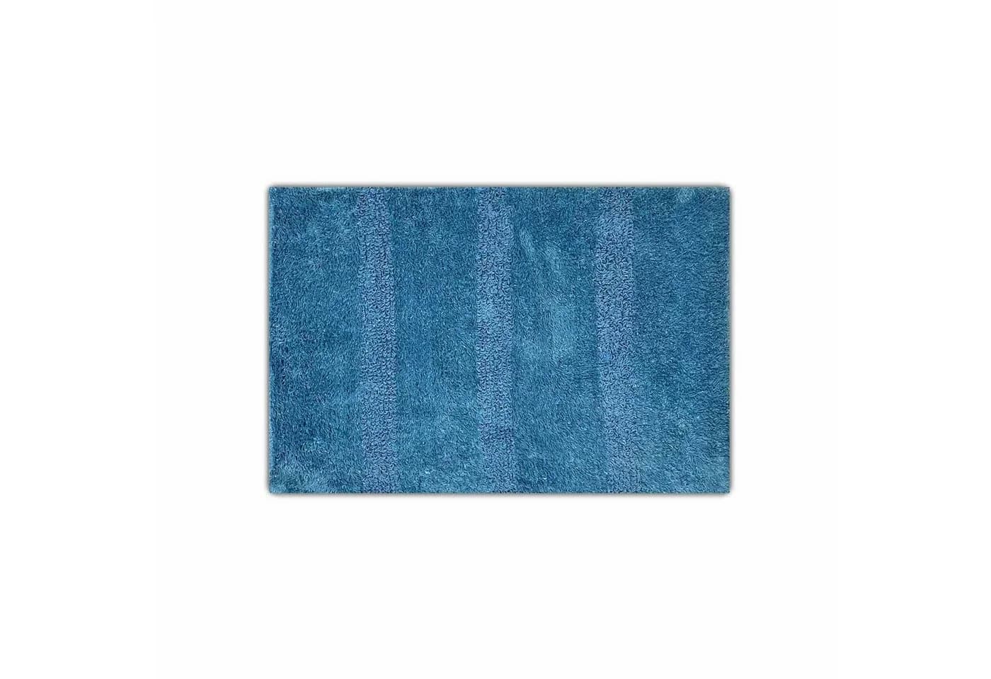 HAC24 Badematte 60x40 cm Baumwolle Saugstark Streifen - Bild 2