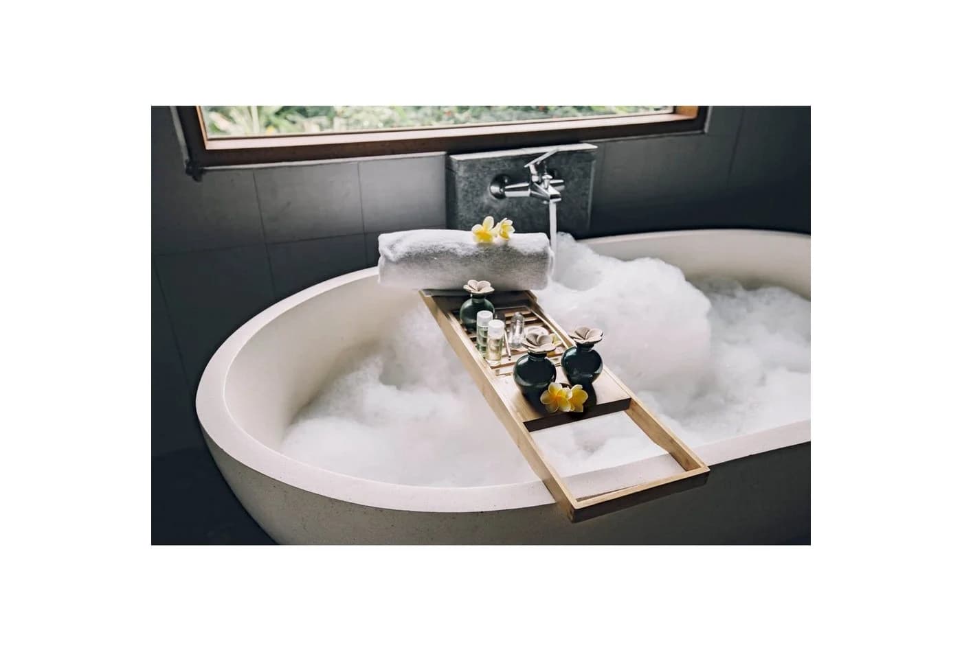 HAC24 Badewannenablage Bambus Ausziehbar 50-85cm - Bild 5