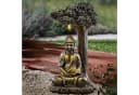 HAC24 LED Solarleuchte Buddha Dekofigur Garten Bild 1