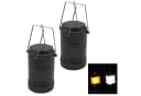 HAC24 LED Laterne 2er Set Campinglampe Schwarz Bild 2