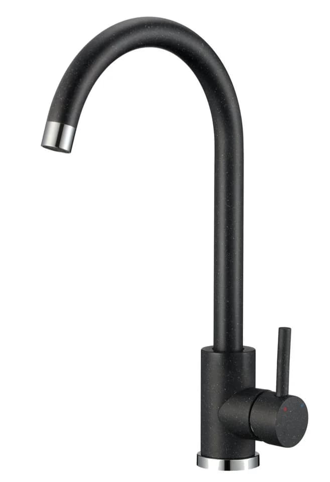 Manestein Granitspüle Aura Graphit-Schwarz - Bild 4