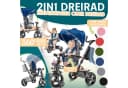 KIDIZ 5in1 Kinderdreirad mit Schubstange und Sonnendach Bild 4