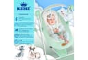 KIDIZ Babywippe mit 5 Geschwindigkeiten & Naturgeräuschen Bild 2