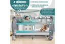 KIDIZ Babybett 3in1 Reisebett mit Wickeltisch und Spielzeug Bild 4