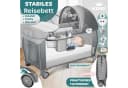 KIDIZ Babybett 3in1 Reisebett mit Wickeltisch und Spielzeug Bild 5
