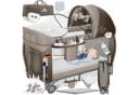 KIDIZ Babybett Reisebett Kinderreisebett Faltbar mit Matratze 120x60 Bild 3