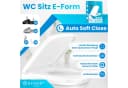 KESSER WC-Sitz Duroplast mit SoftClose & Click-n'Clean Weiß Bild 1