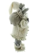 Dekoleidenschaft Weihnachtsmann Winter 46 cm hoch, Santa Claus Figur Deko Nikolaus mit Laterne & Ski Bild 4