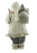 Dekoleidenschaft Weihnachtsmann Winter 46 cm hoch, Santa Claus Figur Deko Nikolaus mit Laterne & Ski Bild 5