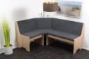 Stolebaenk Eckbankgruppe Bremen MANITI Beige mit Tisch und 2 Stühlen Bild 4