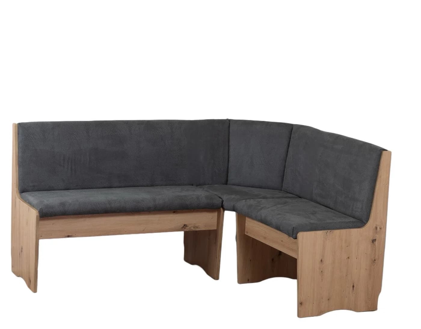 Stolebaenk Eckbankgruppe Duisburg Artisan mit Staufach und Massivholzstühlen - Bild 3