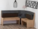 Stolebaenk Eckbankgruppe Duisburg Artisan mit Staufach und Massivholzstühlen Bild 5