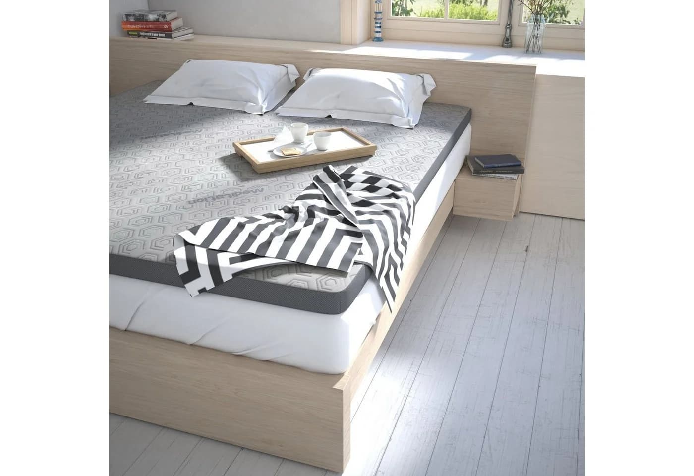 JEKATEX MULTIFLEX 3-Zonen Komfort Topper - 90x200 cm - Bild 2