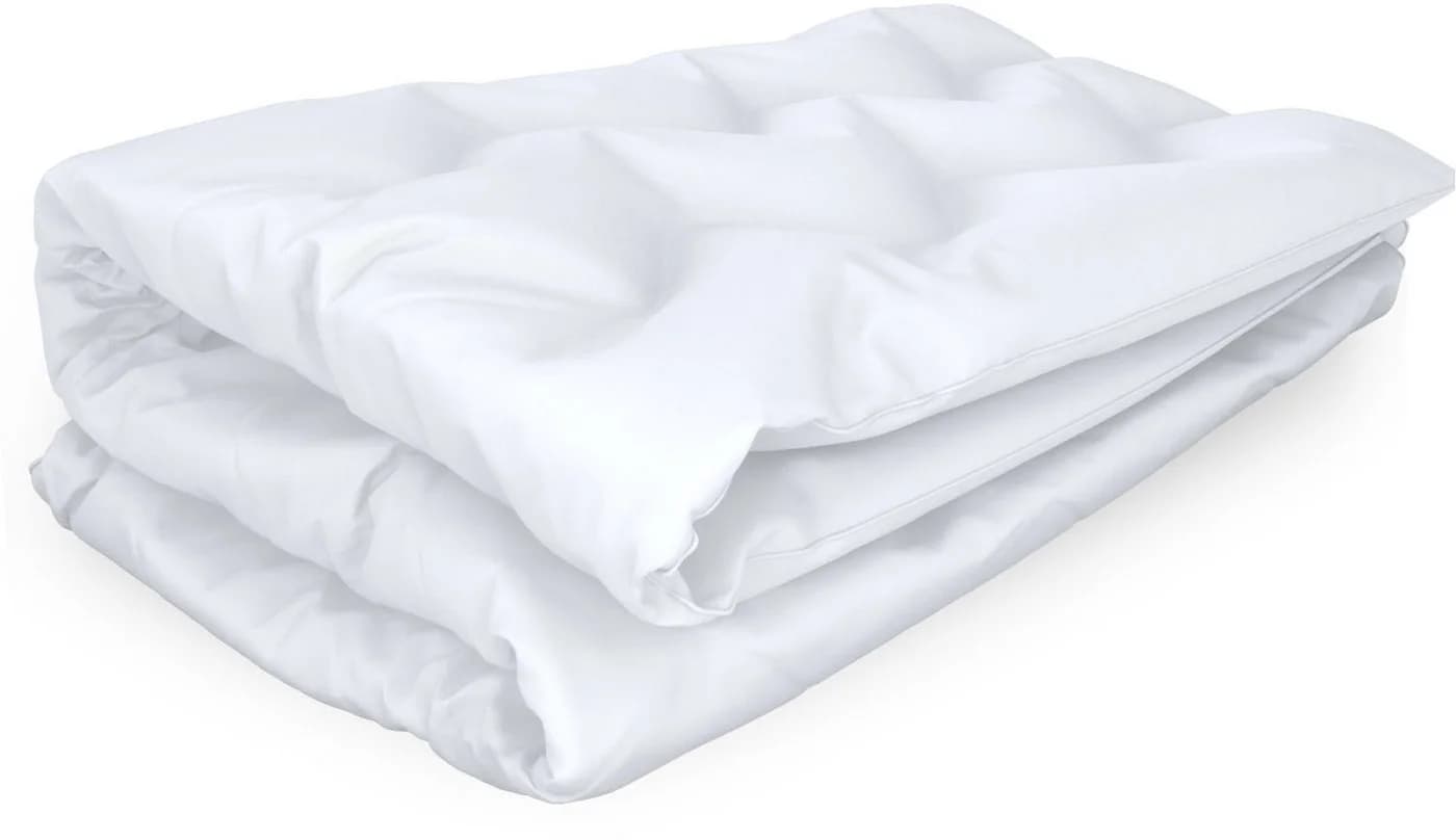 Jekatex Microfaserbettdecke 200x200 cm Weiß Ganzjahresdecke