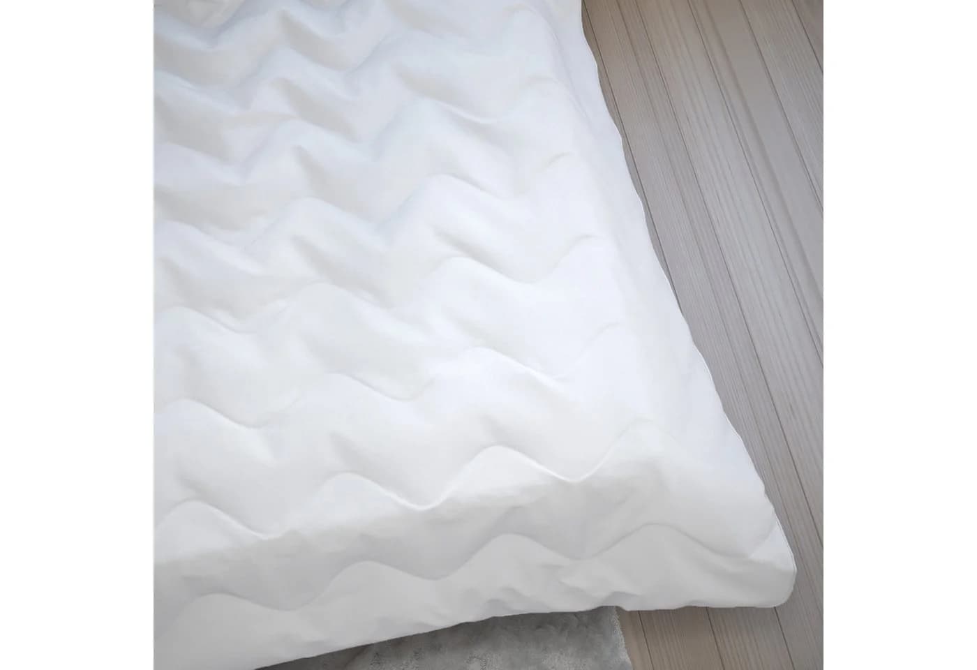 Jekatex Microfaserbettdecke 200x200 cm Weiß Ganzjahresdecke - Bild 3