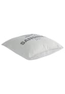 Sansibar Sylt Kissenhülle 45x45 cm Silber/Schwarz Logo Druck Bild 4