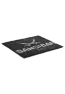 Sansibar Sylt Badematte Grau/Silber Hochflor Rutschhemmend Bild 2