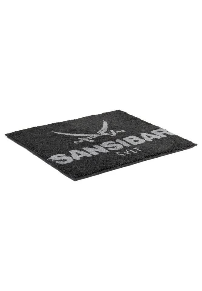 Sansibar Sylt Badematte Grau/Silber Hochflor Rutschhemmend - Bild 2