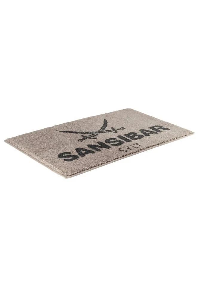 Sansibar Sylt Badteppich Hochflor Taupe/Anthrazit - Bild 2