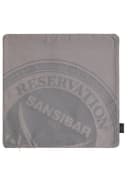Sansibar Sylt Kissenbezug Reservation Design Grau 45x45 cm Bild 2