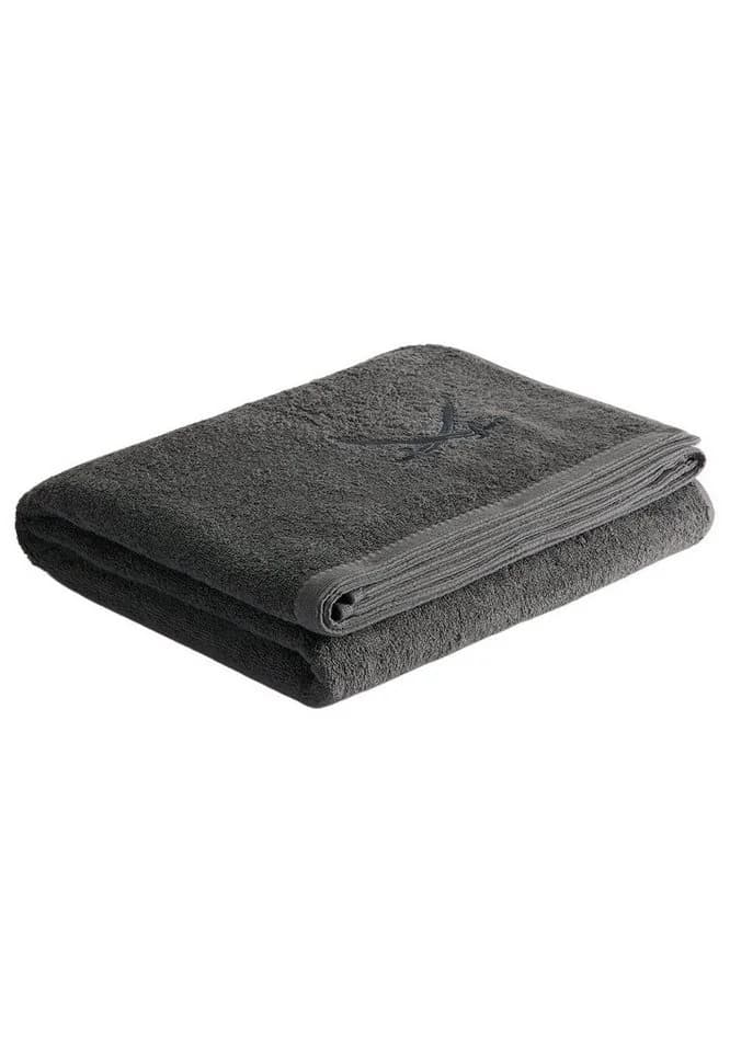 Sansibar Sylt Handtuch Set 9-tlg. Anthrazit Frottier Classic - Bild 5