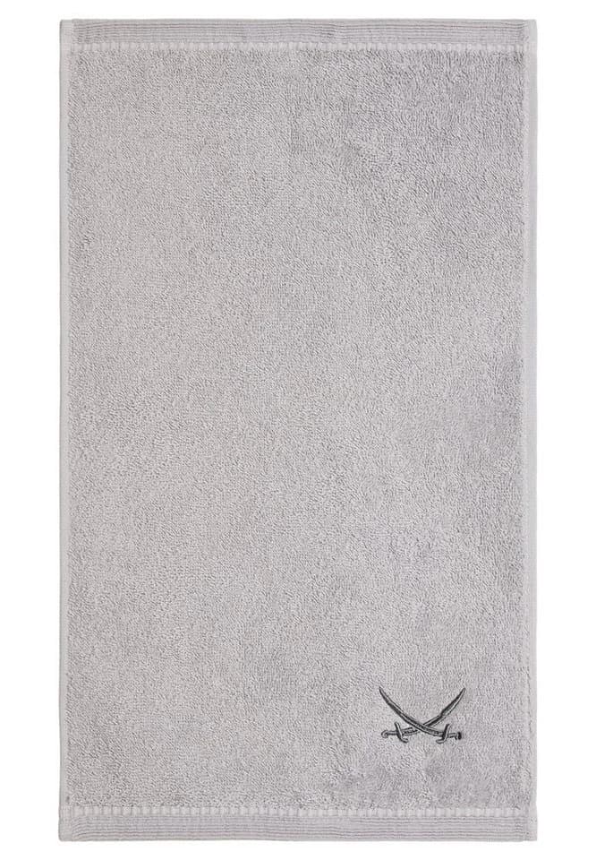 Sansibar Sylt Gästehandtücher 6er Set Classic Silber