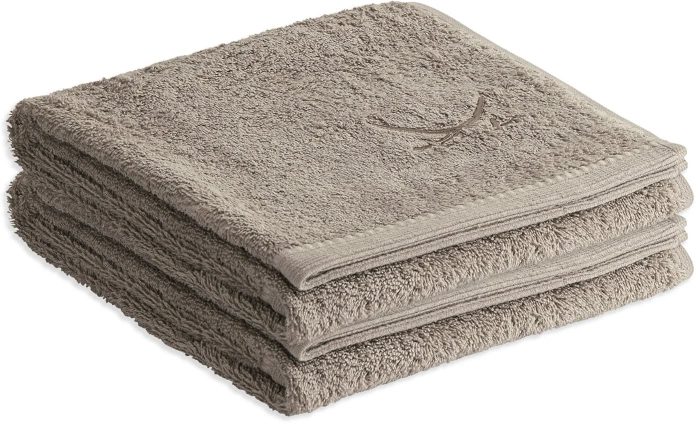 Sansibar Sylt Handtuch Set 2er Classic Frottier Braun - Bild 2
