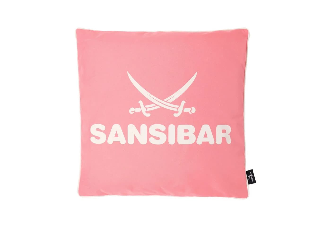 Sansibar Sylt Dekokissen Outdoor Kissen Sansibar Rosa/Weiß - Bild 2
