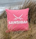 Sansibar Sylt Dekokissen Outdoor Kissen Sansibar Rosa/Weiß Bild 5