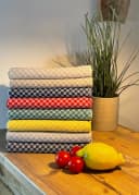 Sansibar Sylt Geschirrtuch-Set 3-tlg. Grau/Silber Jacquard Bild 5