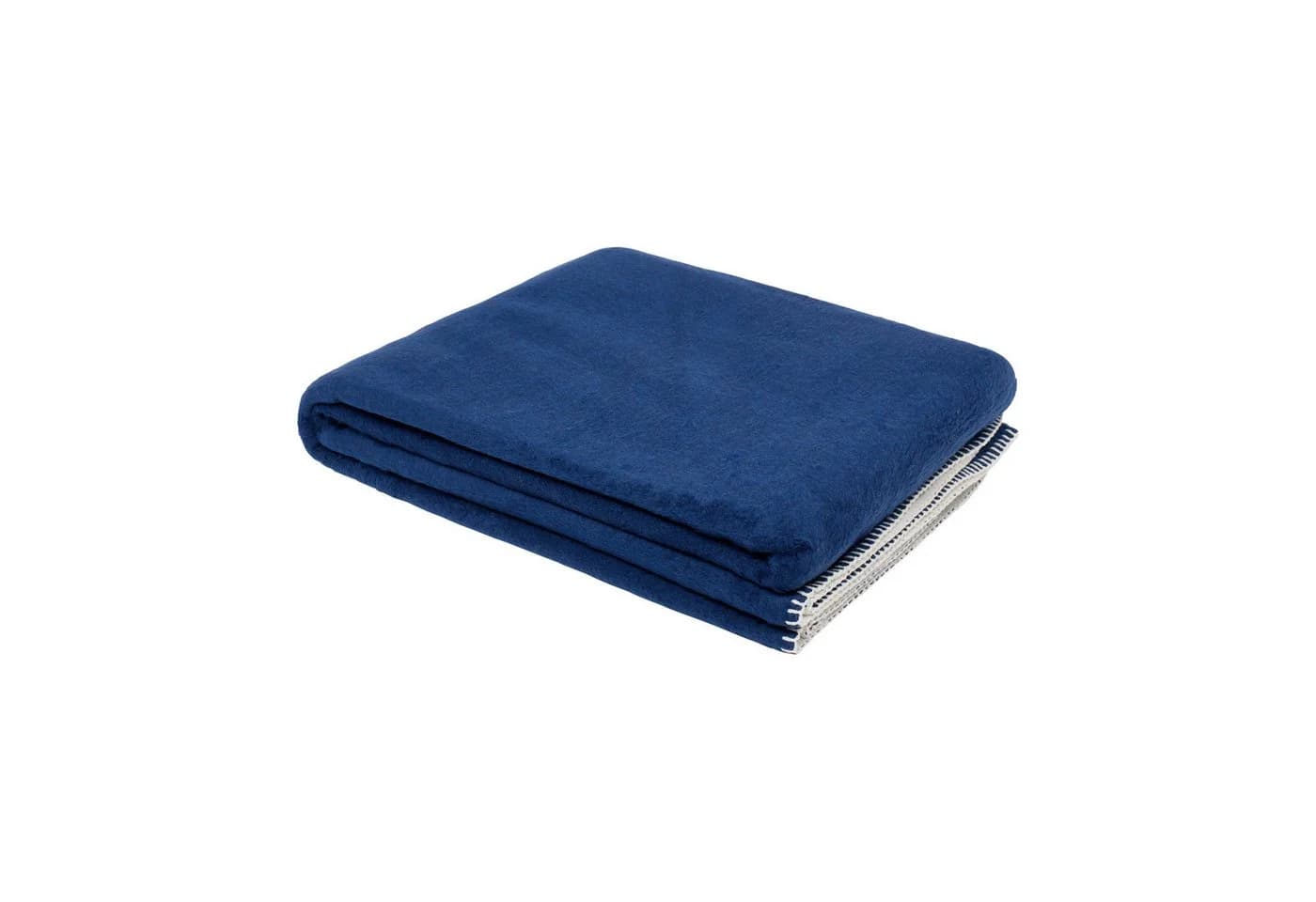 Sansibar Sylt Jacquard Wohndecke Doubleface 150x200 cm Blau/Weiß - Bild 5