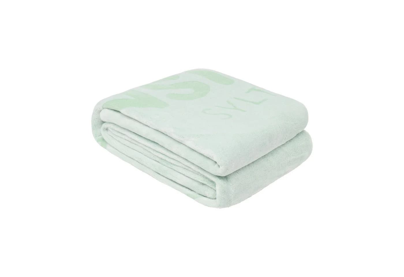Sansibar Wohndecke Hochtief Design Kuscheldecke Grün/Weiß - Bild 5