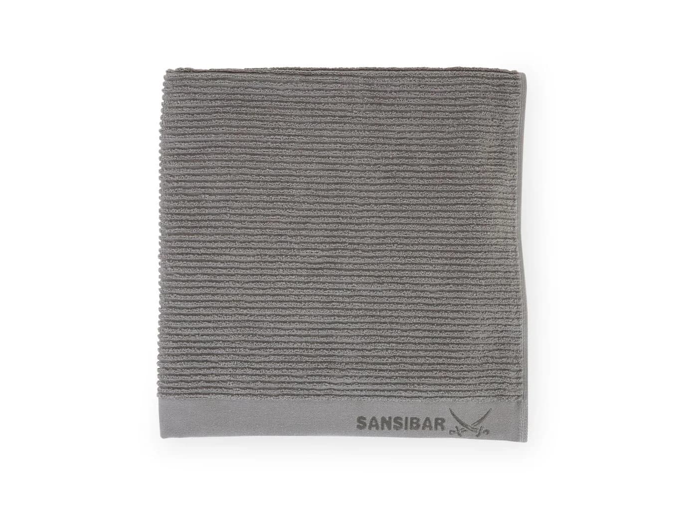 Sansibar Sylt Handtuch Grau 140x70 cm