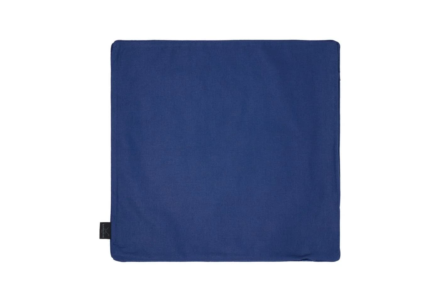 Sansibar Sylt Kissenhülle 45x45 cm Blau/Weiß Logo Druck - Bild 4