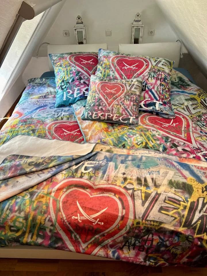 Sansibar Sylt Wendebettwäsche Respect Bunt 100% Baumwolle Modern - Bild 5