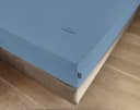 Sansibar Sylt Spannbettlaken Jersey Blau Premium Qualität Bild 1