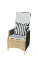 Sansibar Sylt Dekokissen Outdoor wendbar Anthrazit Olefin Bild 3