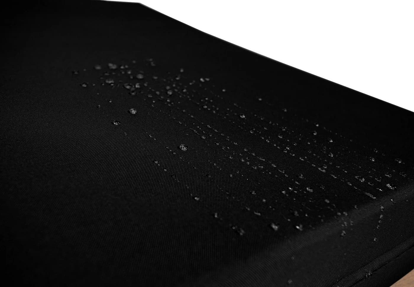 TexDeko Halbes Palettenkissen 60x80cm Schwarz wasserabweisend gepolstert - Bild 3