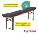 TexDeko Bankauflage mit Reißverschluss und Polsterung zum selber Aufziehen XL Bild 1