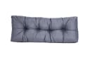 TexDeko Garden Rückenkissen Grau wasserabweisend gesteppt Bild 2