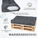 TexDeko Palettenkissen 7-tlg. Grau Wasserabweisend Bild 5