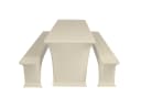 TexDeko Stretch-Hussen-Set für Bierzeltgarnitur Beige Bild 3