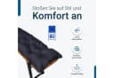 TexDeko Bierbankauflage 2er-Pack Anthrazit UV-beständig Bild 4