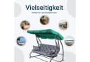 TexDeko Auflagekissen Ecolen Grau UV-Beständig mit 2x Kissen Bild 5