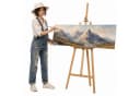 M MERCEO Leinwand 2er-Set 50x150cm Baumwolle Keilrahmen 280g/m Bild 4