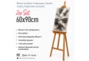 M MERCEO Leinwand 2er-Set 60x90cm Baumwolle Keilrahmen 280g/m Bild 1