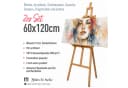 M MERCEO Leinwand 2er-Set 60x120cm Baumwolle Keilrahmen 280g/m Bild 1