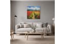 M MERCEO Leinwand 80x80cm 2er-Set Baumwolle Keilrahmen Bild 5