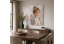 M MERCEO Leinwand 2er-Set 80x100cm Baumwolle Keilrahmen Bild 4