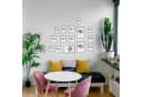 M MERCEO Bilderrahmen-Set 15-tlg. Grau MDF Bild 1